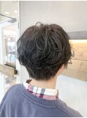 【EIGHT上尾】お客様スタイル_デザインカラー_ショート