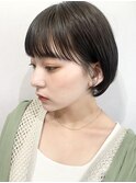 【20にオススメ】髪質改善トリートメントでコンパクトショート**