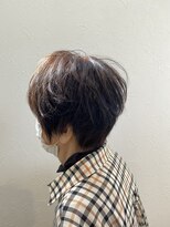 ヘアブロス 水戸店(hair BROS) 大人カジュアルショートスタイル/アースカラー/30代40代50代