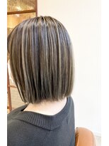 ネオリーブギンザ 銀座店(Neolive GINZA)&nbsp;白髪ぼかし、バレイヤージュカラー