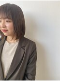 ぱっつんボブ