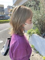 へアサロンアンドカフェガーデン(hair salon&cafe GARDEN)&nbsp;ミディアムウルフ