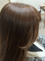 ラルート バイ ルレーヴ 藤枝青島店(La route by Le reve)&nbsp;ブラウンカラー［藤枝/藤枝駅/髪質改善/縮毛矯正/メンズ］