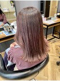 pink beige［ミディアム/ブリーチ/韓国ヘア/鎌取駅］長橋
