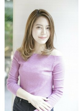 アフロディーテ ギンザ 秋葉原店(APHRODITE GINZA) セクションカラー/グラデーションカラー/ペールベージュ/秋葉原