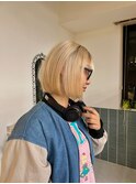 ブロンドボブ