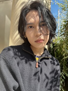 アットラブ バイ ベル(at'LAV by Belle) 脱力感が◎パーマセミディヘア*久保田