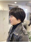クールなマッシュショート。12.9