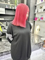 チュダック(ChuDuck)&nbsp;韓国風《レッド》ハイトーン/ケアブリーチ/ダブルカラー