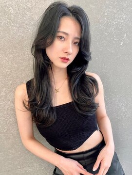 ロンド メリー 大宮(Lond merry) イメチェン外ハネボブ美髪ワイドバング顔周りレイヤーカット