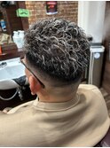 韓国マッシュスペインカールスパイキーショート〈理容室〉西川口