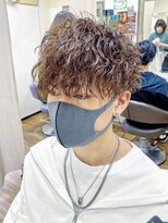 クレアメンズ 横浜能見台(CREA men's)&nbsp;横浜メンズツイストパーマツイストスパイラルマッシュパーマ眉毛