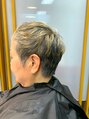 パッション フォー ヘアー 並木店(Passion for hair)&nbsp;後ろを少し短くして、ハイライトも♪若々しい印象に[白髪ぼかし]