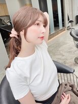 ロンド リリー 銀座(Lond Lily)&nbsp;韓国顔周りレイヤーカット/前髪/髪質改善黒髪[銀座]