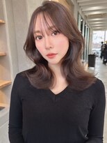 ロンドローズ 名古屋(Lond damaskRose)&nbsp;ブリーチ 学割 オリーブベージュ レイヤーカット リタッチ61＊