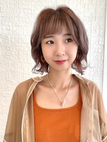 ヘアーデザイン アンジェロ インアルト(Hair Design Angelo In alto) 30代/40代/50代/ボブ/ナチュラルベージュ