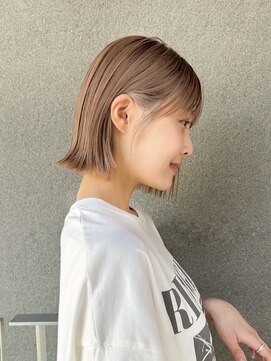 ガーデン 渋谷(GARDEN) 前髪イメチェンアンブレラカラーこなれミディウェーブパーマ