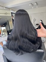 ブレンド 渋谷(BLend)&nbsp;前髪アンブレラカラーこなれミディイメチェン韓国マッシュ