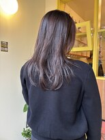 ヒントステーション(HINTSTATION)&nbsp;〈浅草 半個室〉レイヤースタイル/モーブベージュ