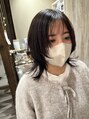 ペアツリー(Pear tree)&nbsp;顔まわり切り込んだレイヤースタイルも動きが出て素敵です☆