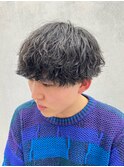 波巻きパーマ/マッシュ/ツーブロック/刈り上げ