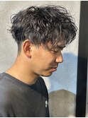 ツイストスパイラルパーマメンズパーマメンズマッシュ群馬高崎