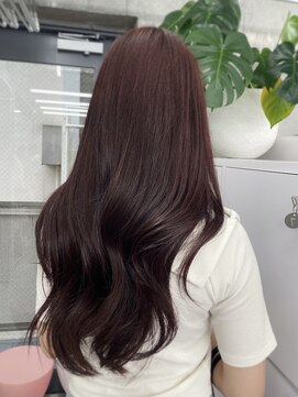 エヌアイ オモテサンドウ(ni omotesando) ピンクブラウン/韓国レイヤーカット/髪質改善 上