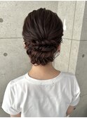 王道ゆるふわシニヨン