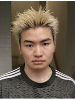 ヘアカロン 熊本本店(Hair CALON)&nbsp;スパイキーショートボックスショートブリーチ