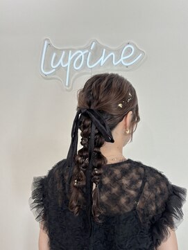ルピナス(Lupine.) 【Haruna】お呼ばれヘアセット☆