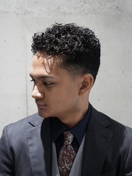 メッツ 原宿(METS) MEN'S/ベリーショート×テーパーフェード/癖毛/短髪/ビジネス