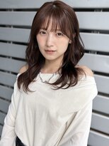 シュク 高円寺(SYUK)&nbsp;レイヤーカット/髪質改善/マロンベージュ/艶【SYUK高円寺】kanna