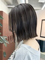 ノード(NODE)&nbsp;栄カットカラー透明感ナチュラルボブ