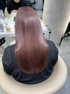 ロンドネートゥル 新潟(Lond naitre) 暗髪/クラゲヘアー/ココアベージュ/小顔(新潟/万代）