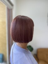 エルフゥ(Elle fou)&nbsp;ピンクベージュ　ミニボブ