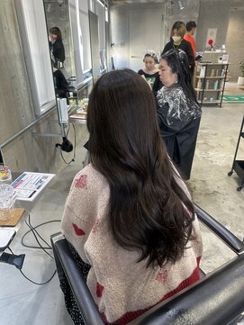 ラック(LUCK) イルミナカラー/船橋/バレイヤージュ/ハイライト/似合わせカット