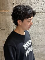 ニアウ 太田店(Niau)&nbsp;MEN’S HAIR/サーフカール/刈り上げセンターパート/太田