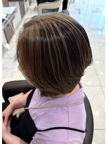 ロエ 元町店(Loe)&nbsp;【脱白髪染めアンブレラカラー】ミルクティーベージュ