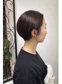 丸みシルエットが美しい大人ショート