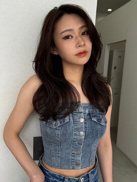 ソヨン 栄店(SOYON) イメチェン/ハッシュカット/脱白髪染め/前髪/ダークアッシュ