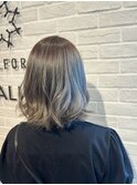 エドル透け感アッシュ