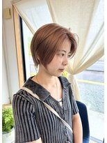 ブリッジヘアー(BRIDGE HAIR)&nbsp;ショートカット/beige
