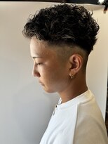 メゾンフォーメン(Maison for men)&nbsp;極道パーマ/ホワイトメッシュ