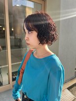 ナウアズ(now as.)&nbsp;大人の個性を活かしたプードルパーマxボルドールビー【菅井】
