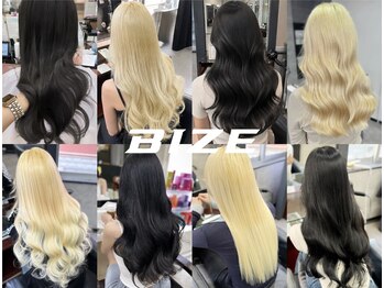 ビゼ 梅田(BIZE)の写真/【学割U24】髪を傷めず黒髪から激変★伸ばしかけボブのハネる時期も、極上なじませエクステで解決♪