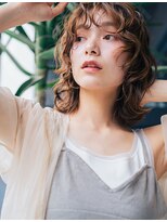 ホヌア(hoNua.) アンニュイパーマ風ボブ