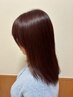 【Aujuaで叶える】うる艶美髪 カット+カラー+トリートメント ¥17,050