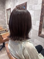 ヘアサロン アプリ(hair salon APPLI) ツヤ感たっぷり♪大人の外ハネミディ