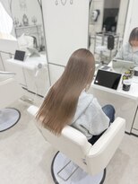 円(en) グレージュ×スーパーロング
