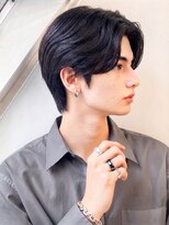 ボイスヘア(voice hair)&nbsp;30代40代メンズへ贈るニュアンスパーマ/大人センターパート